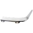 Front, Driver Side Bumper Trim, Chrome