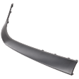 Front, Passenger Side Bumper Trim, Textured Black