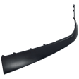 Front, Driver Side Bumper Trim, Textured Black