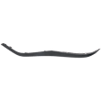 Front, Driver Side Bumper Trim, Textured