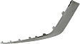 Front, Passenger Side Bumper Trim, Chrome, Except Sport and Hybrid Models
