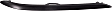 Front, Passenger Side Bumper Trim, Textured Black