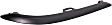 Front, Passenger Side Bumper Trim, Textured Black