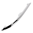 Front, Passenger Side Bumper Trim, Chrome