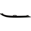 Front, Passenger Side Bumper Trim, Black, Black Edition Model