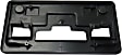 Front License Plate Bracket, Sedan
