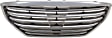 Grille Assembly, Painted Silver Shell and Insert