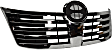 Grille Assembly, Chrome Shell and Insert, Base Model, 6 Cyl., 7.7L Engine
