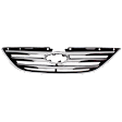 Grille Assembly, Chrome Shell and Insert, CAPA CERTIFIED