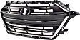 Grille Assembly, Black Shell with Chrome Insert