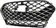 Grille Chrome Shell w/ Black Insert