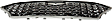 Grille Chrome Shell w/ Black Insert