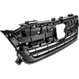 Grille, Textured Black, 6 Cyl., 3.5L Engine, CAPA CERTIFIED