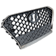 Grille, Painted Silver Shell with Black Insert, 4 Cyl., 1.6L Engine