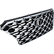 Grille Assembly, Painted Black Shell with Textured Dark Gray Insert
