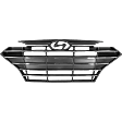 Grille Black Shell with Chrome Insert