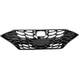 Grille Black Shell and Insert CAPA Certified