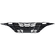 Grille, Textured Black, For Models with Radar Cruise Control, CAPA Certified