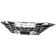 Grille Chrome Shell with Dark Gray Insert