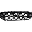 Grille, Primed Black Shell and Insert