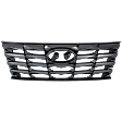 Grille, Painted Gray, CAPA Certified