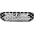 Grille Textured Black Shell and Insert