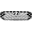 Grille Textured Black Shell and Insert