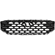 Grille Textured Black Shell and Insert