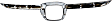 Grille Trim, Front Center, Chrome, Main Grille Trim