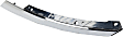 Passenger Side Grille Assembly, Chrome, Grille Extension