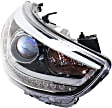 Passenger Side Headlight, with Bulb, Halogen, Projector Type, with LED DRL