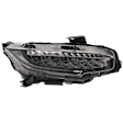 Passenger Side Headlight, with Bulb, LED, Clear Lens