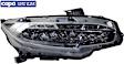 2018 Honda Civic - Passenger Side LED Headlight, With bulb(s), OE Replacement, CAPA Certified