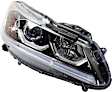 Passenger Side Headlight, with Bulb, Halogen, Sedan, Hybrid Model