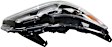 Passenger Side Headlight, with Bulb, Halogen, Sedan, Hybrid Model