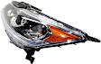 Driver Side Headlight, with Bulb, Halogen, Sedan, Hybrid Model