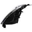 Passenger Side Headlight, without Bulb, Halogen, Clear Lens, CAPA CERTIFIED