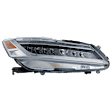 Passenger Side Headlight, with Bulb, LED, Sedan, With Navigation Package, EX-L/Touring Models, CAPA Certified