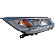 Passenger Side Headlight, with Bulb, LED, Clear Lens