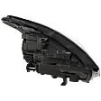Driver Side Halogen Headlight, With bulb(s), OE Replacement