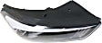 Passenger Side Headlight, with Bulb, LED, Clear Lens