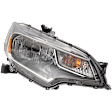 Passenger Side Headlight, with Bulb, Halogen, Clear Lens, 4 Cyl., 1.5L Engine