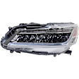 Driver Side Headlight, with Bulb, LED, Hybrid Model