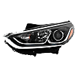 Driver Side Headlight, with Bulb, Halogen, Clear Lens