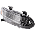 Passenger Side Headlight, with Bulb(s), Halogen, EX/EX-L/LX/Sport Models