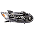 Passenger Side Headlight, with Bulb(s), Halogen, EX/EX-L/LX/Sport Models, CAPA CERTIFIED