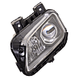 Driver Side Halogen Headlight, With bulb(s), OE Replacement
