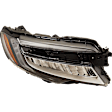 Passenger Side LED Headlight, With bulb(s), OE Replacement