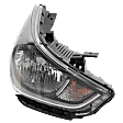 Passenger Side Headlight, with Bulb, Halogen, Clear Lens, CAPA Certified