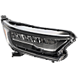 Passenger Side Headlight, with Bulb, LED, Clear Lens
